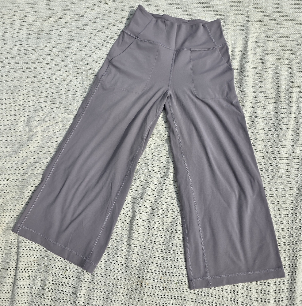 lululemon athletica Gray Wide-Leg Pants